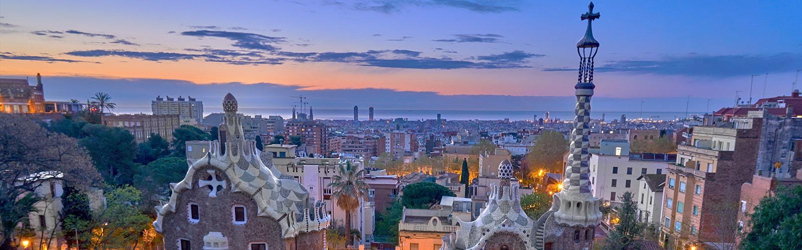 Barcelona skyline